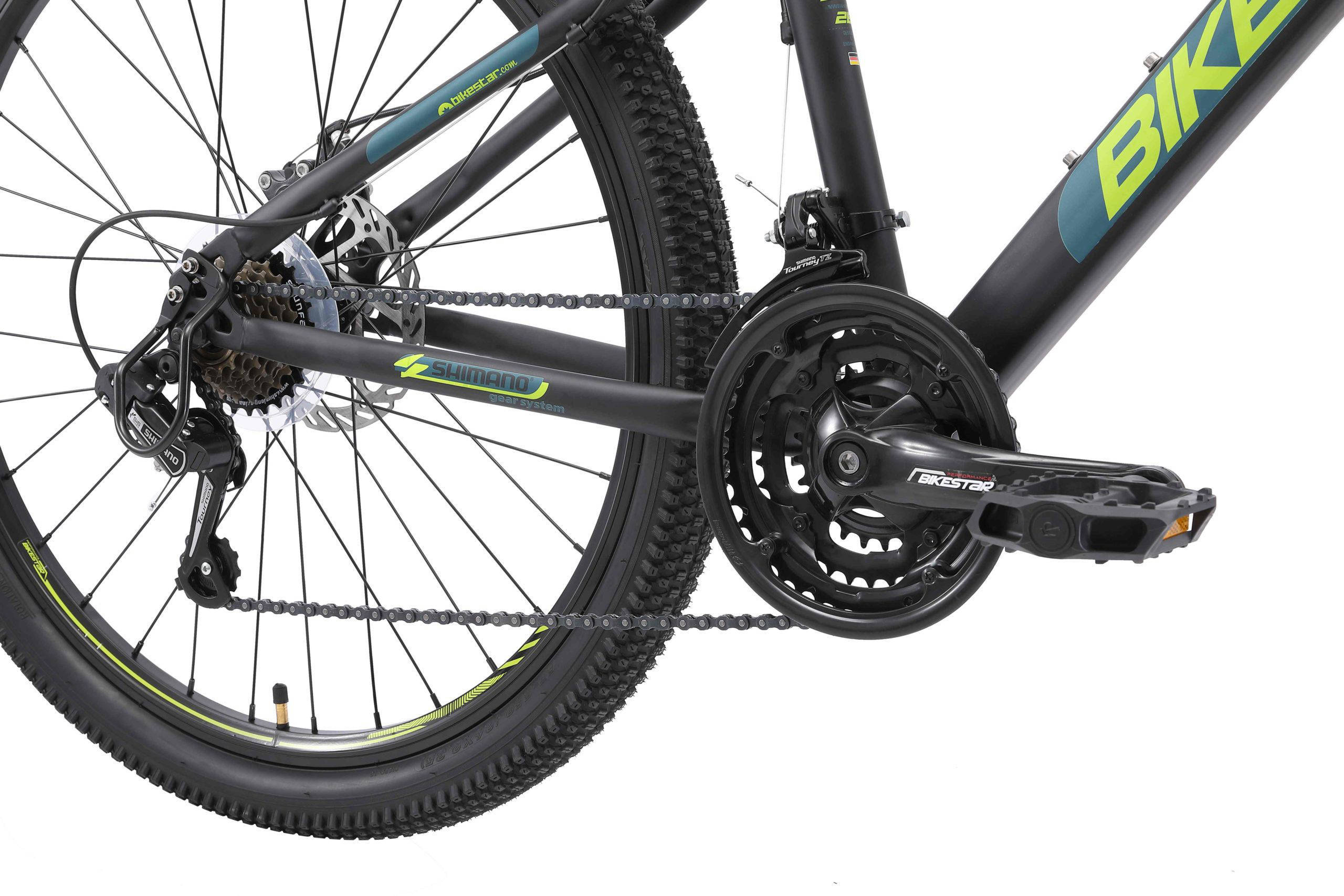 BikeStar Hardtail Staal MTB Medium 26 Inch 21 Speed