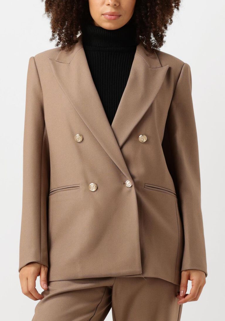 taupe co'couture blazer aniston uniform blazer