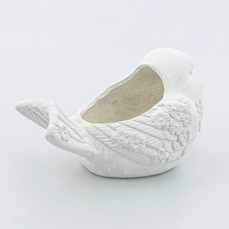 Pot forme oiseau 'Campagne'