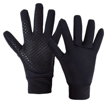 Gants de cyclisme longs en néoprène pour la pluie  unisexe  Mooquer No Code noir