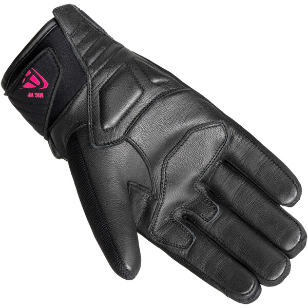 Ixon - Gants Femme MS Mig Waterproof Lady Noir / Fuchsia