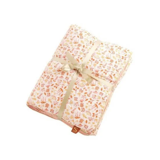Esmée Couvre lit   Motif Floral        de               Sauthon Baby Déco