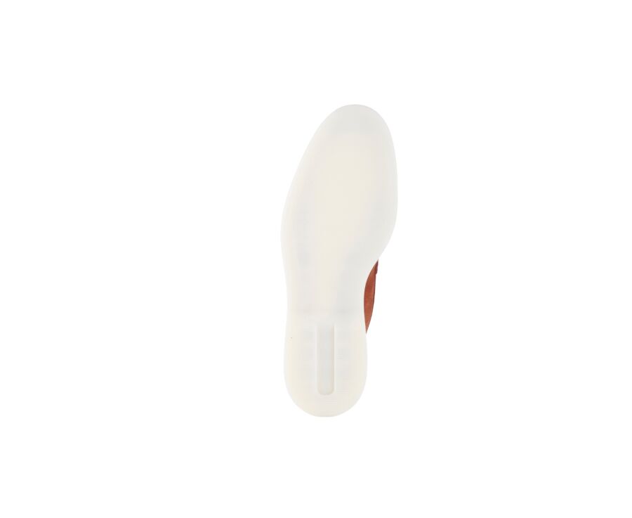 Mocassin homme Velours Corail Foncé - MANASOTA II