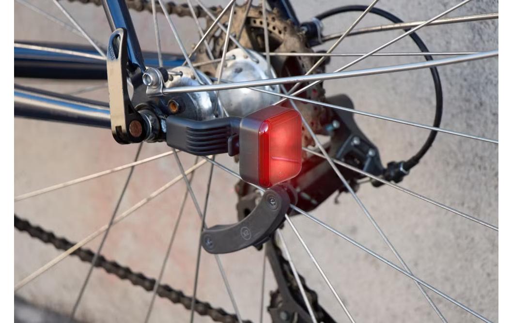Velolampe AMS Light C DauerlichtElektromagnetisches Fahrradlampenset