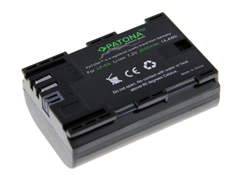 Patona Digitalkamera-Akku Premium LP-E6 Premium Akku für Canon LP-E6