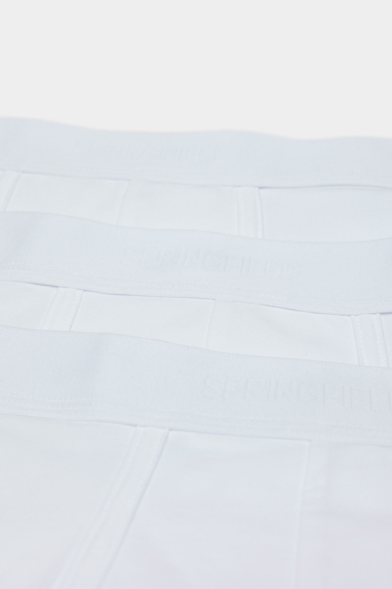Pacote com 3 cuecas boxer básicas de algodão