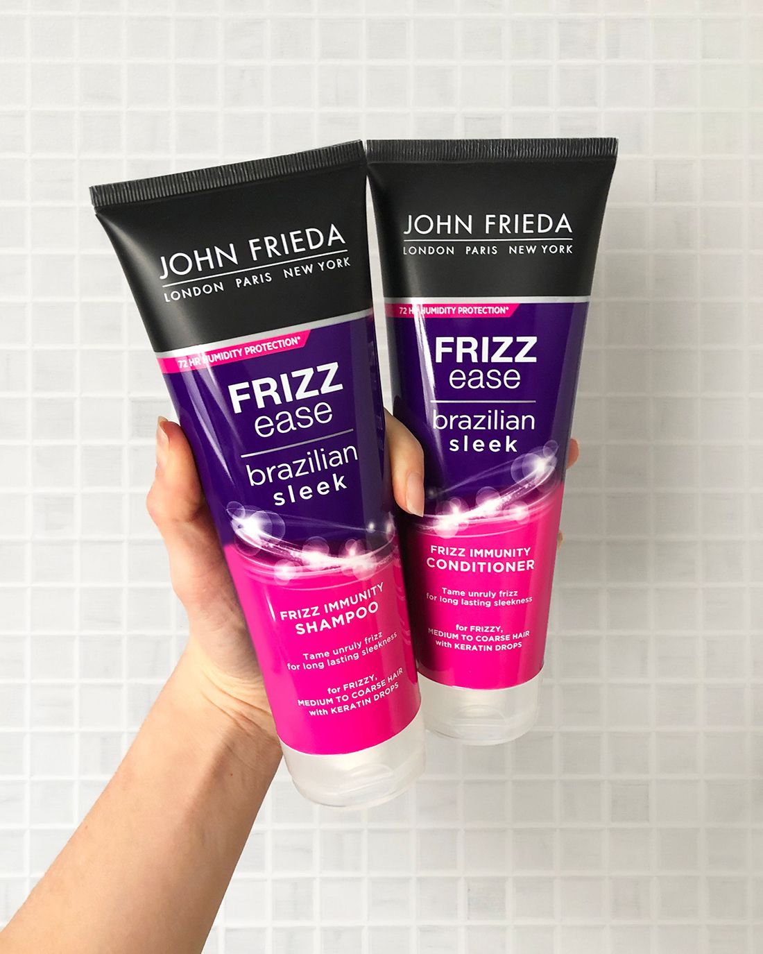 Shampoo Frizz Ease Brazilian Sleek Frizz Immunity