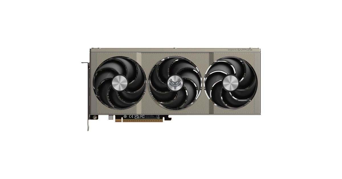 SAPPHIRERadeon RX 9060 XT NITRO+ 16GB grafische kaart  (1x DisplayPort, 2x HDMI)