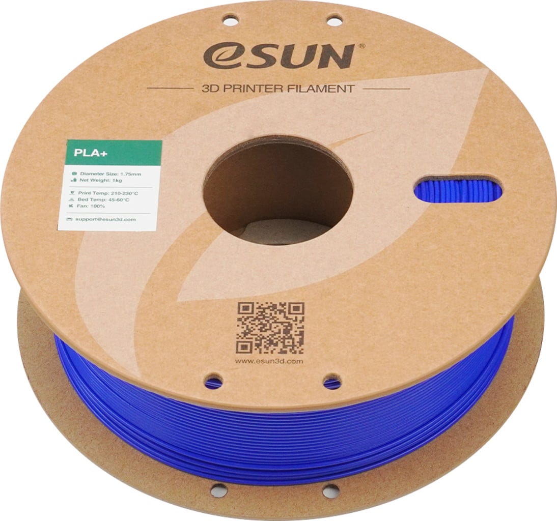 eSUN  PLA+ RGB Blue, 1,75 mm / 1000 g    PLA-Filament mit verbesserten physikalischen Eigenschaften in RGB Blue