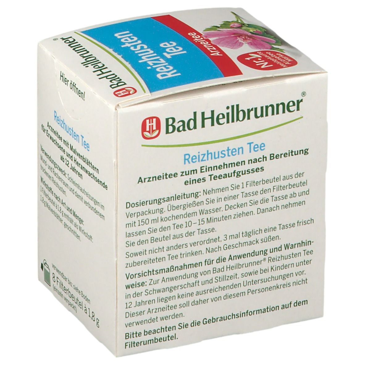 Bad Heilbrunner® Reizhusten Tee