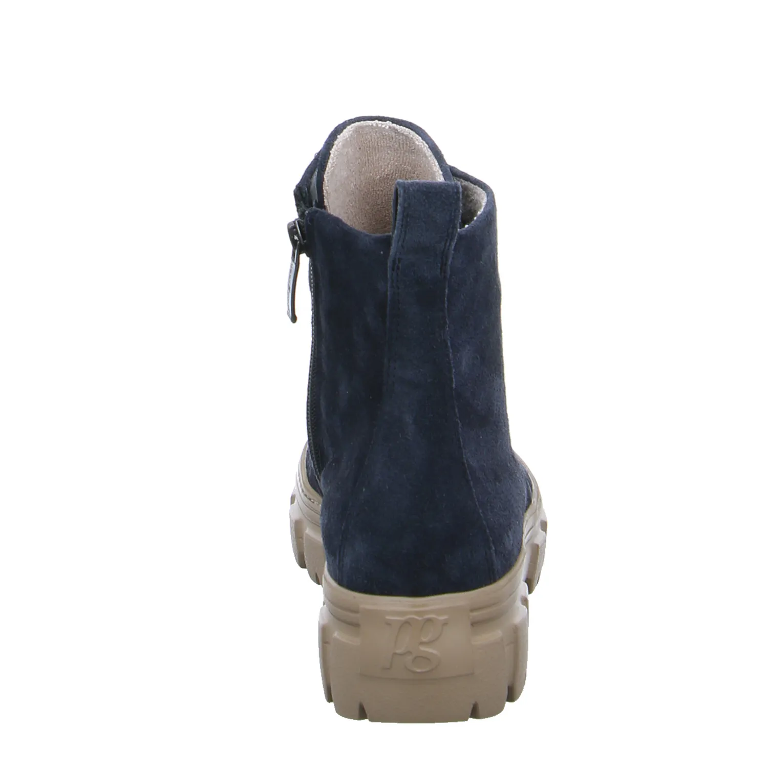 PAUL GREEN Boot Blau Leder