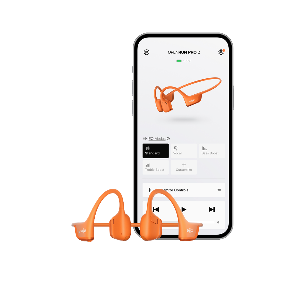 Shokz - OpenRun Pro2 Orange - Bone Conduction Headset