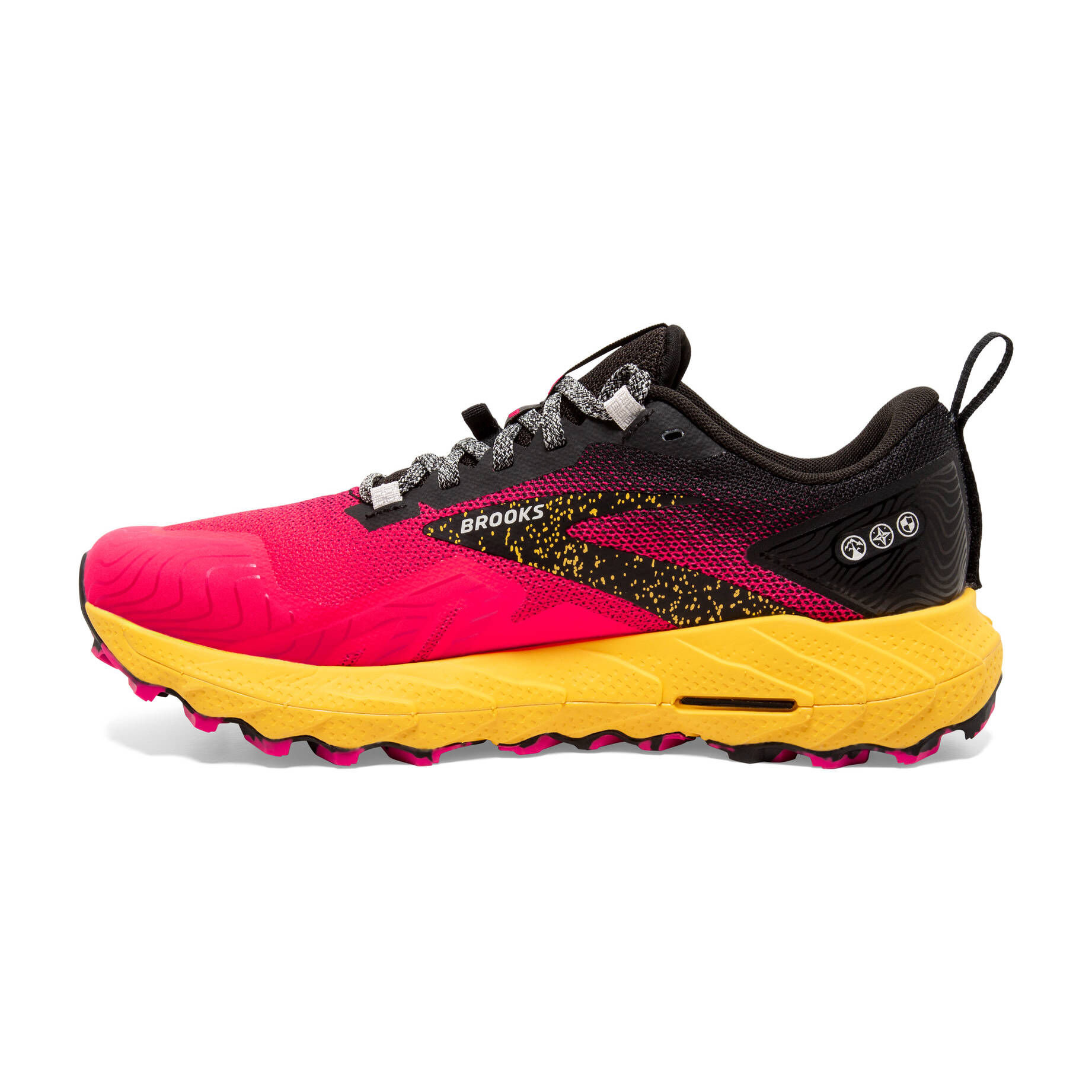 Brooks| Damen Trailrunningschuhe CASCADIA 17 schwarz/pink