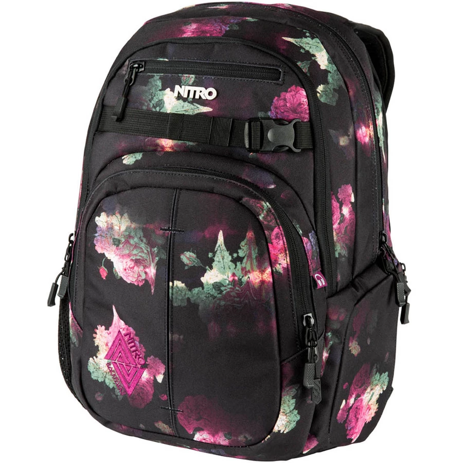 Nitro Chase - Laptoprucksack 17 51 cm black rose