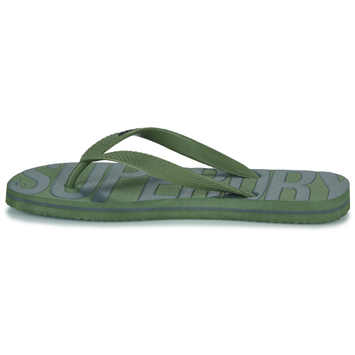 Superdry - VINTAGE VEGAN FLIP FLOP - Kaki