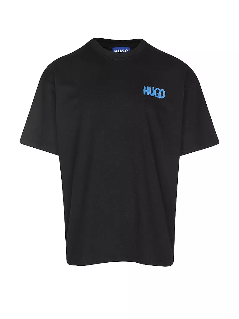 HUGO T-Shirt NIMAYLITI schwarz