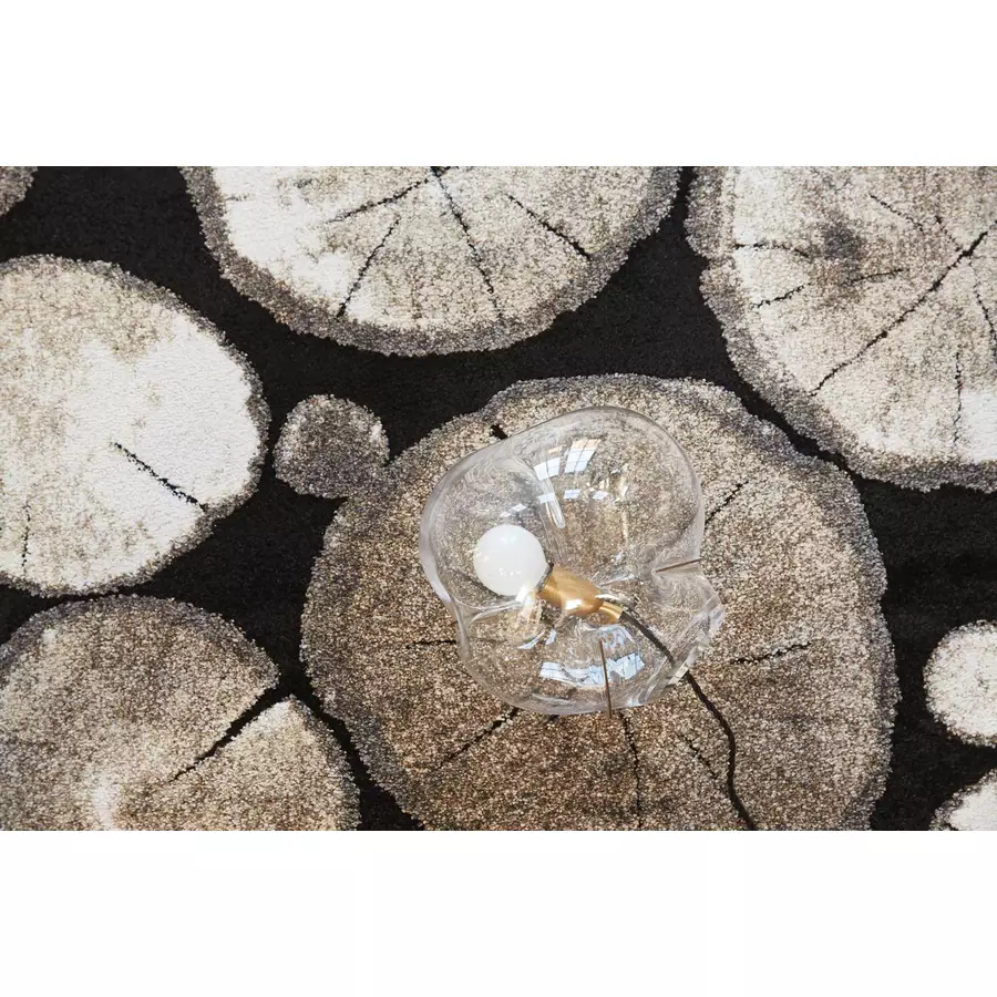 Wecon home Kurzflorteppich Logs beige