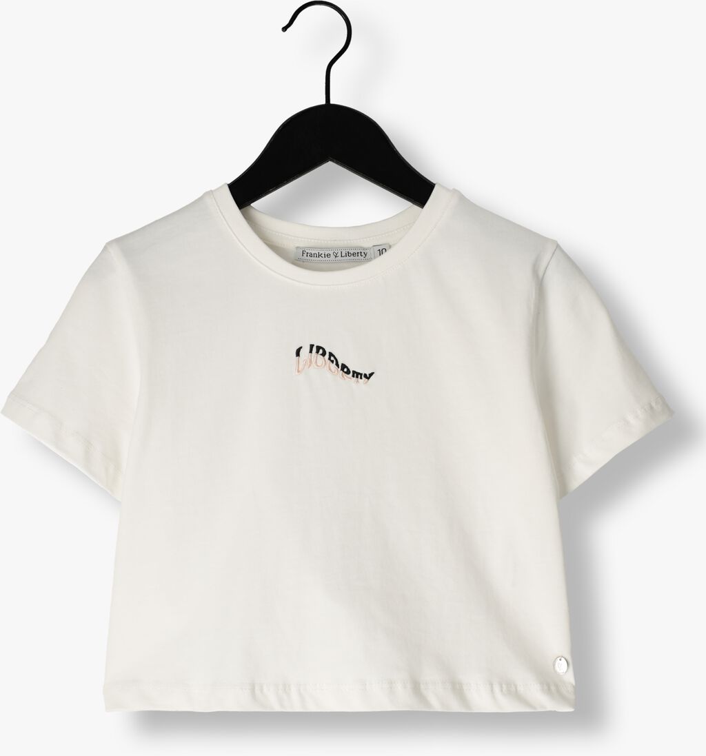 FRANKIE & LIBERTY witte frankie & liberty t-shirt marlous tee