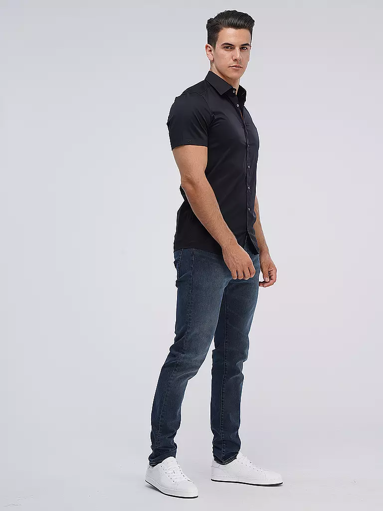 OLYMP LEVEL FIVE Business Hemd Body Fit schwarz