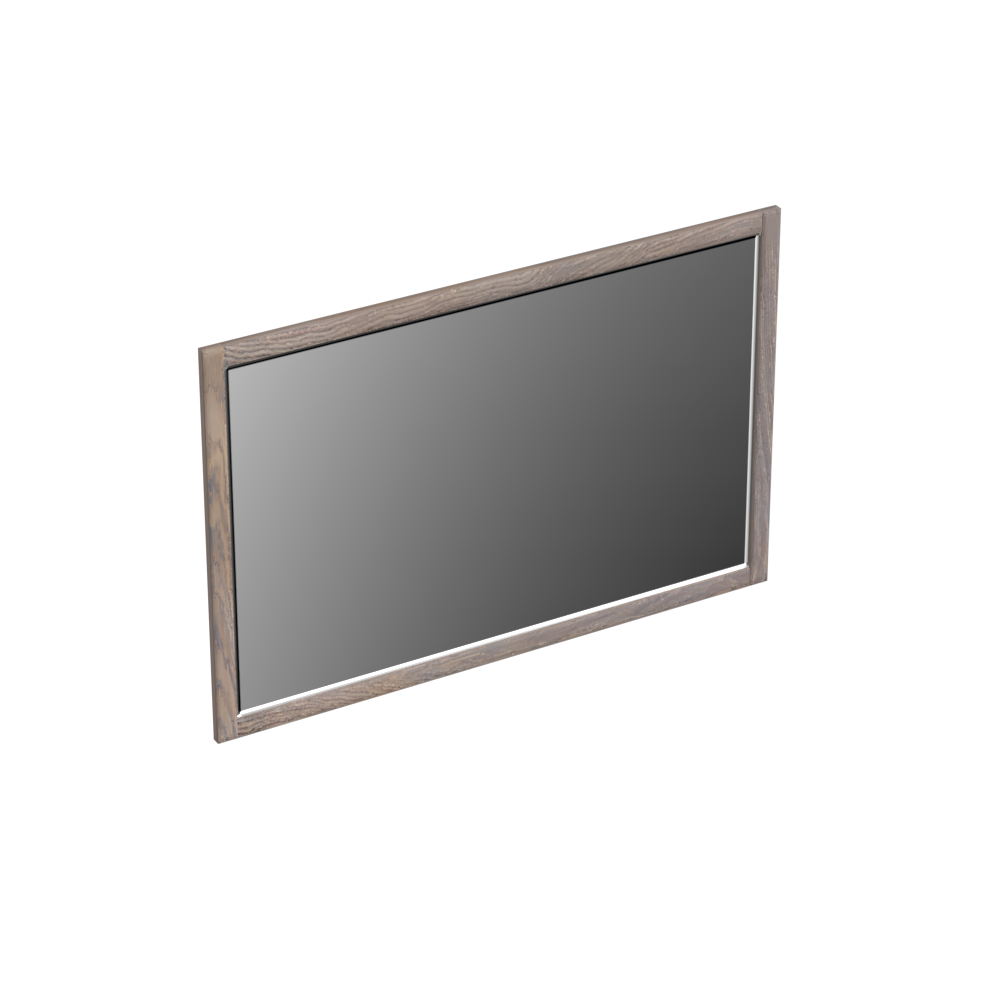 Forzalaqua Gela spiegel 120x80cm silver grey