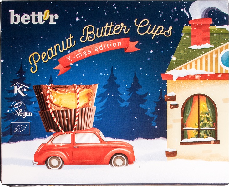 Bett’r Christmasbox Pindakaas (156 gr)