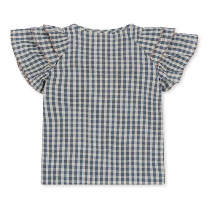 Konges Sløjd Blouse Kim Coton Bio | Bleu gris