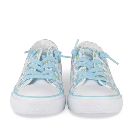 Baskets BLEU LOVELY SKULL