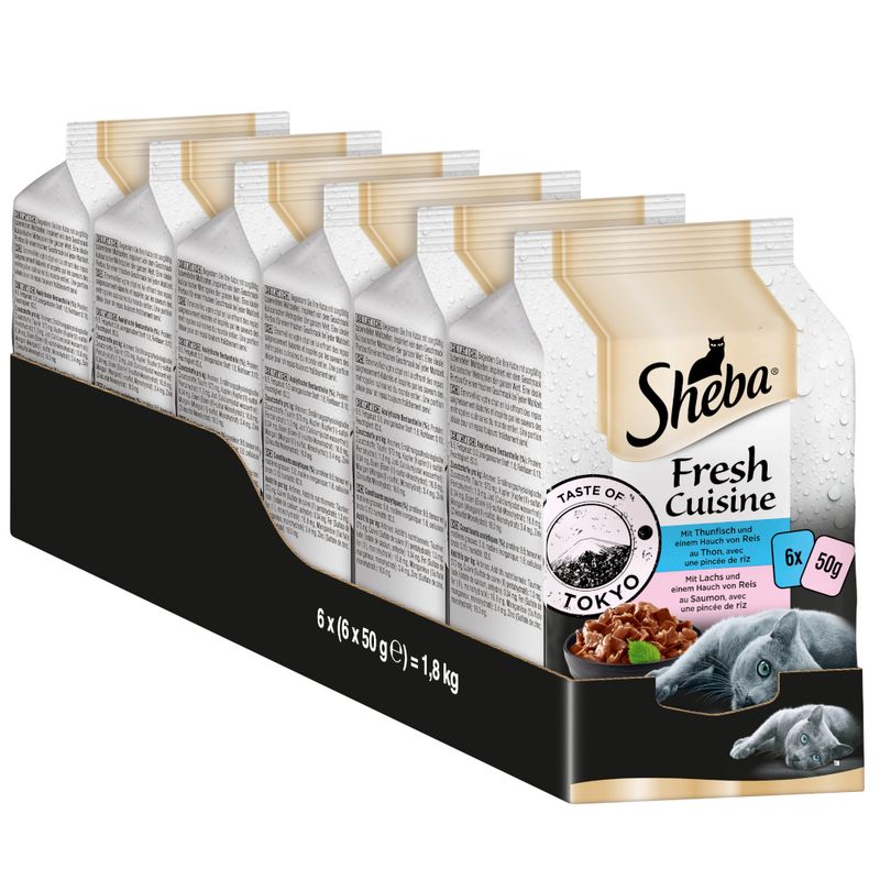 Sheba Fresh Cuisine Taste of Tokyo 6 x 50 g