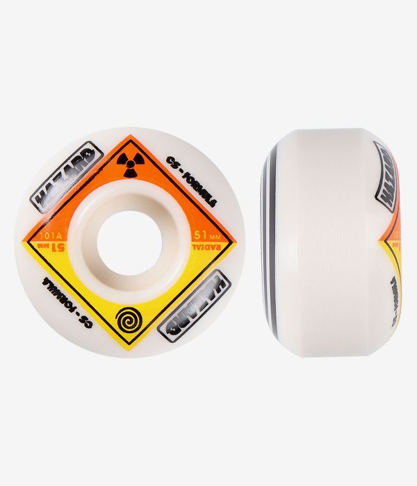 Madness Hazard Bio CS Radial Rollen (white) 51mm 101A 4er Pack