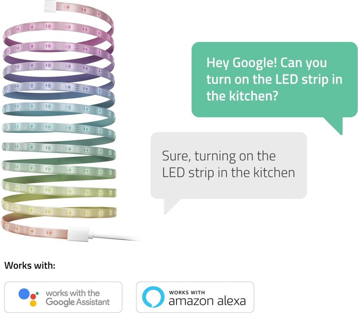 Hombli - Smart Led Strip - Rgb - 5 Meter