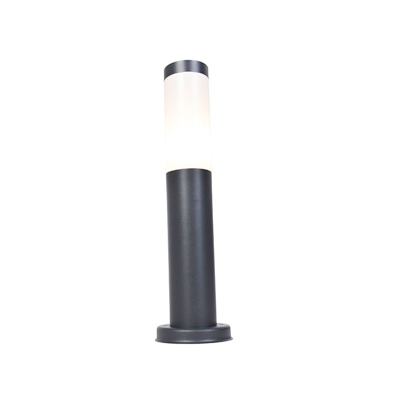 Smart buitenlamp paal antraciet 45 cm incl. Wifi P45 - Rox