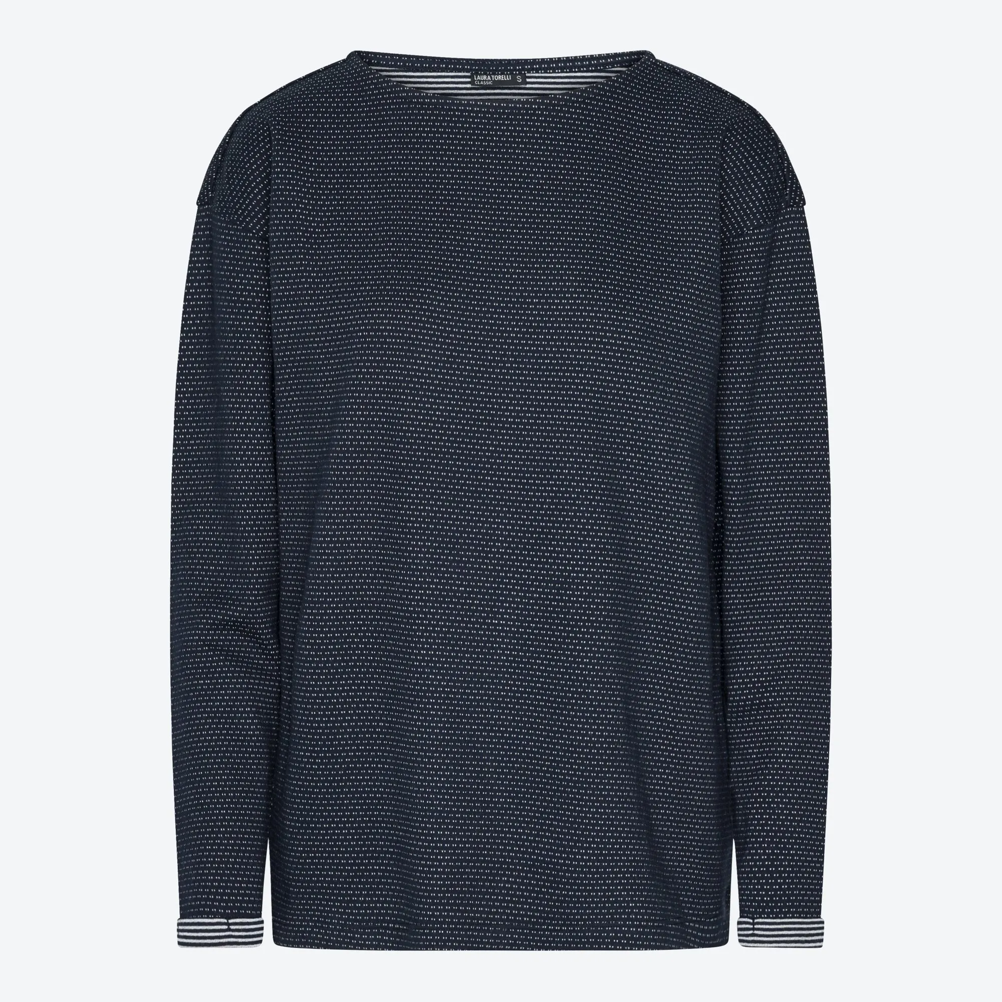 Damen-Shirt mit U-Boot-Ausschnitt