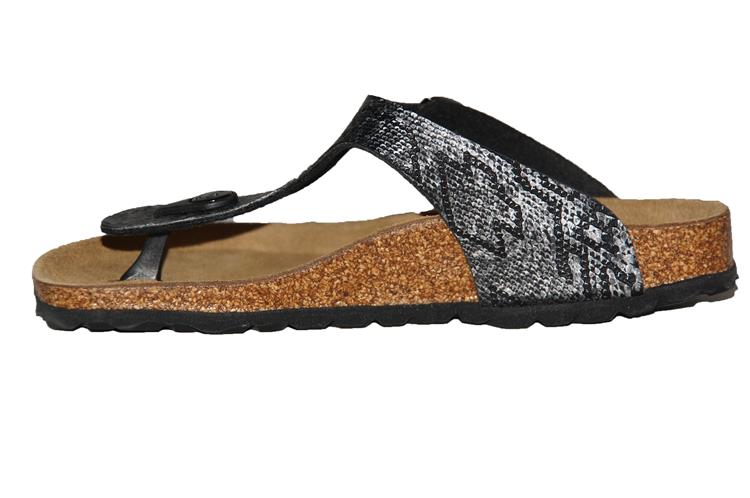Birkenstock Gizeh Kids Zwart dessin