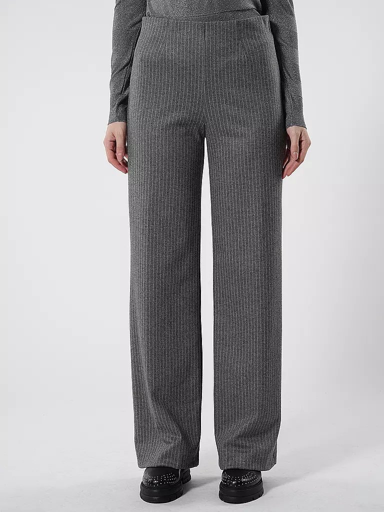 RAPHAELA BY BRAX Businesshose LILLYTH FLARED hellgrau