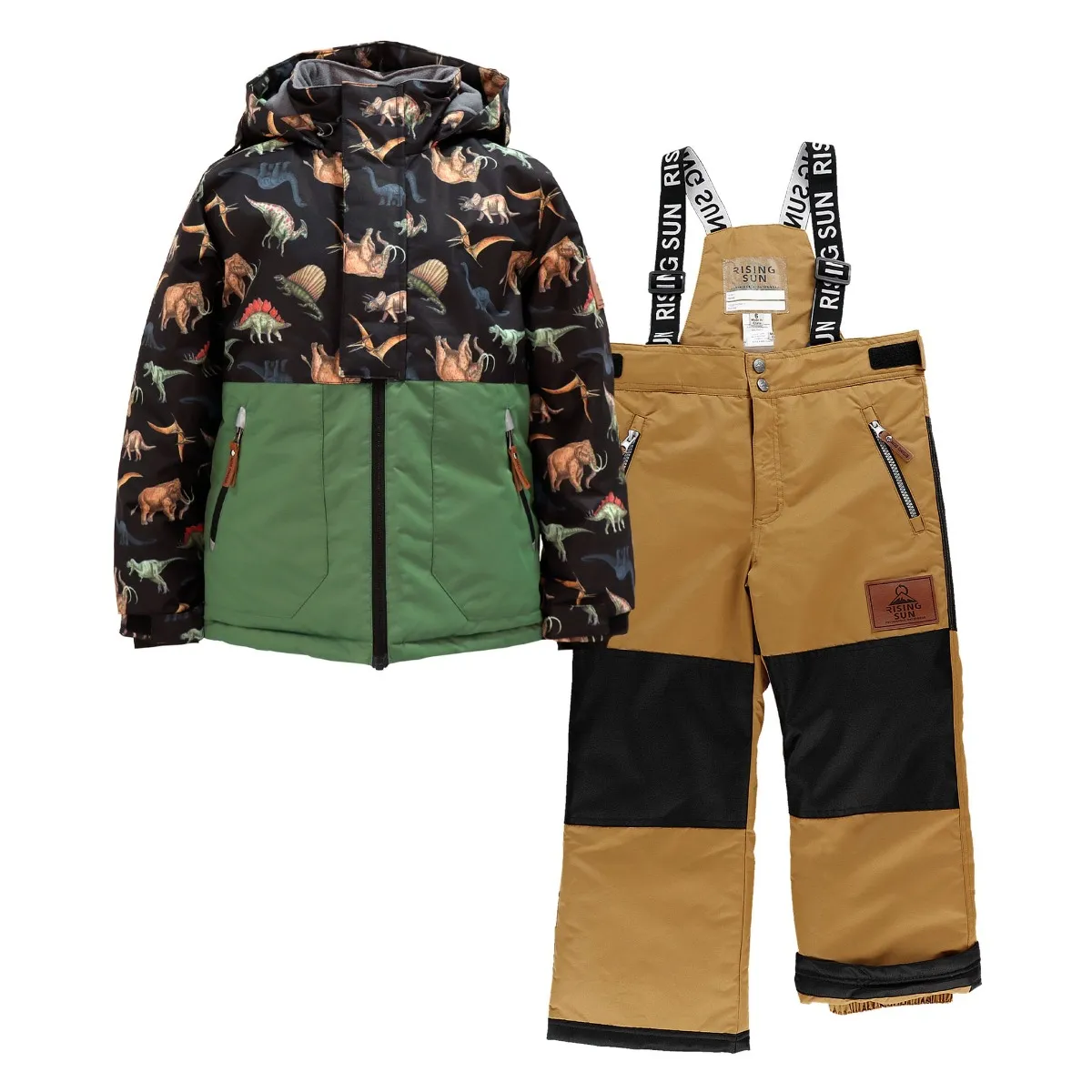 Rising Sun Habit de Neige Imprimé Dino 4-14ans