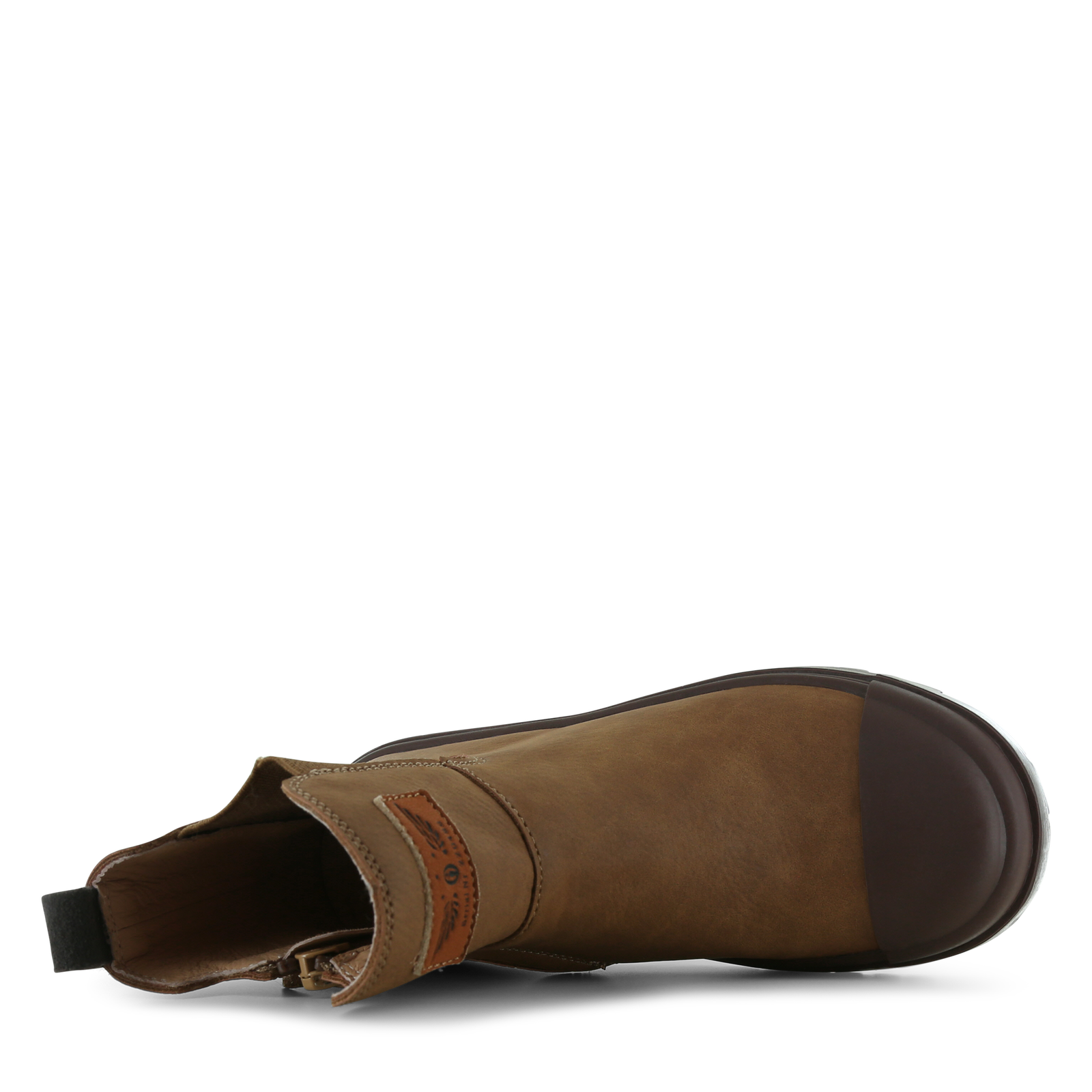 Shoesme cognac chelsea boot