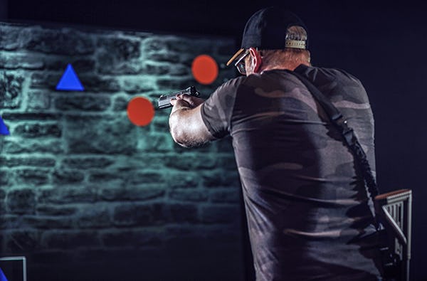 Schießtraining Laserschießkino