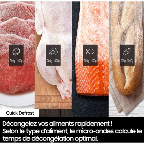 Micro-ondes mono-fonction Samsung MS23K3614AW