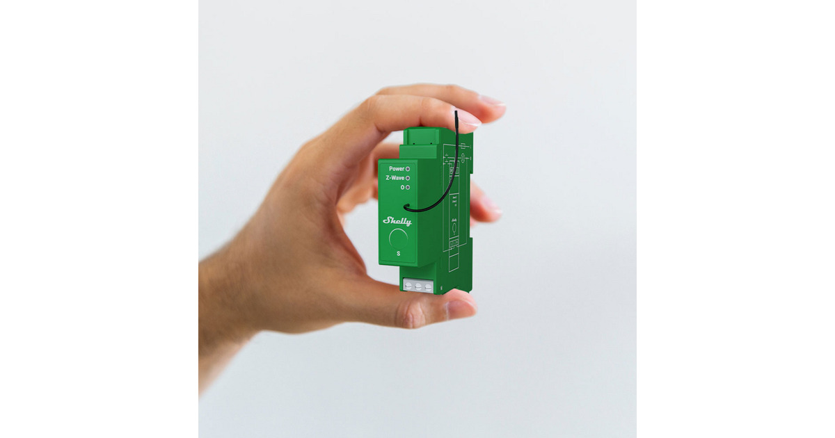 ShellyWave Pro Dimmer 1PM  (Groen)