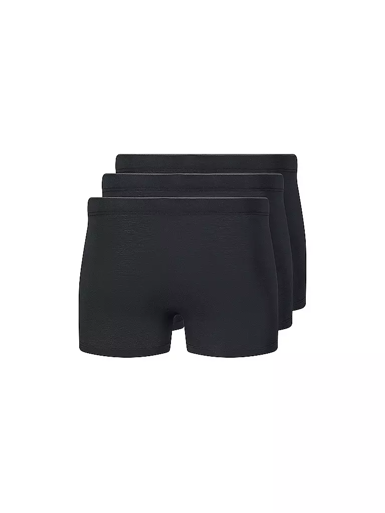 HUBER Pants 3er Pkg Just Comfort black schwarz