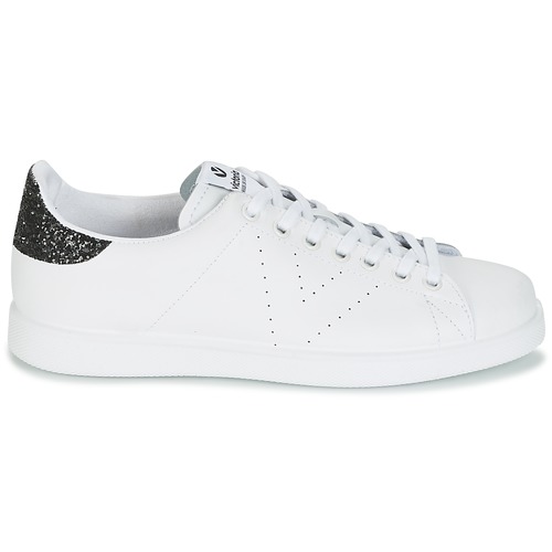 Victoria - DEPORTIVO BASKET GLITTER - Blanc / Noir