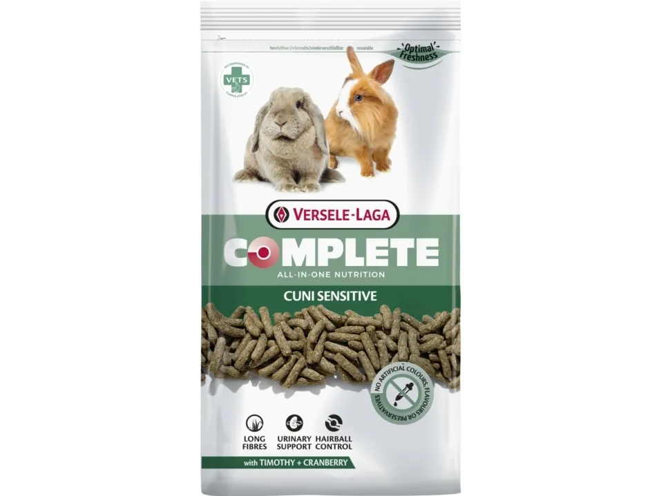 Versele-Laga Cuni Sensitive Complete, Snack, 1,75 kg, Kanin, 13%, 2,5%, 20%