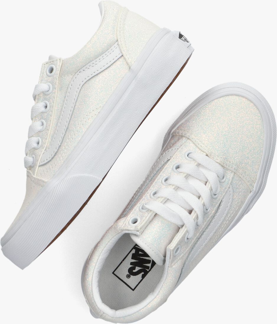 VANS witte vans lage sneakers uy old skool glitter