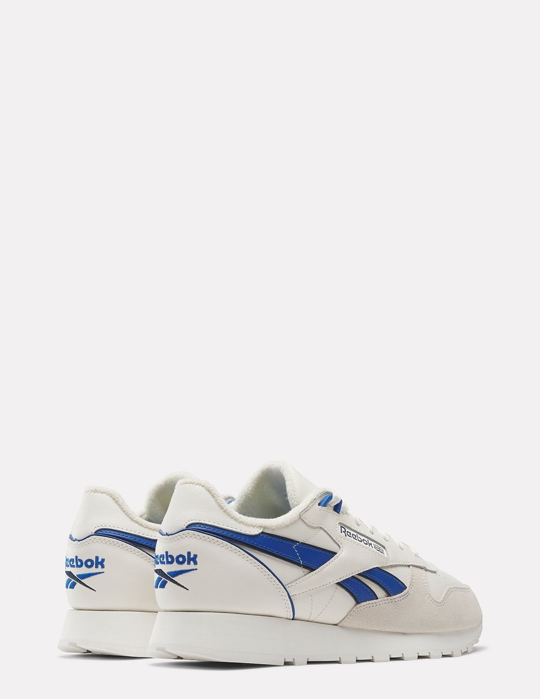 reebok Sneakers Homme Classic Leather Blanc/Bleu