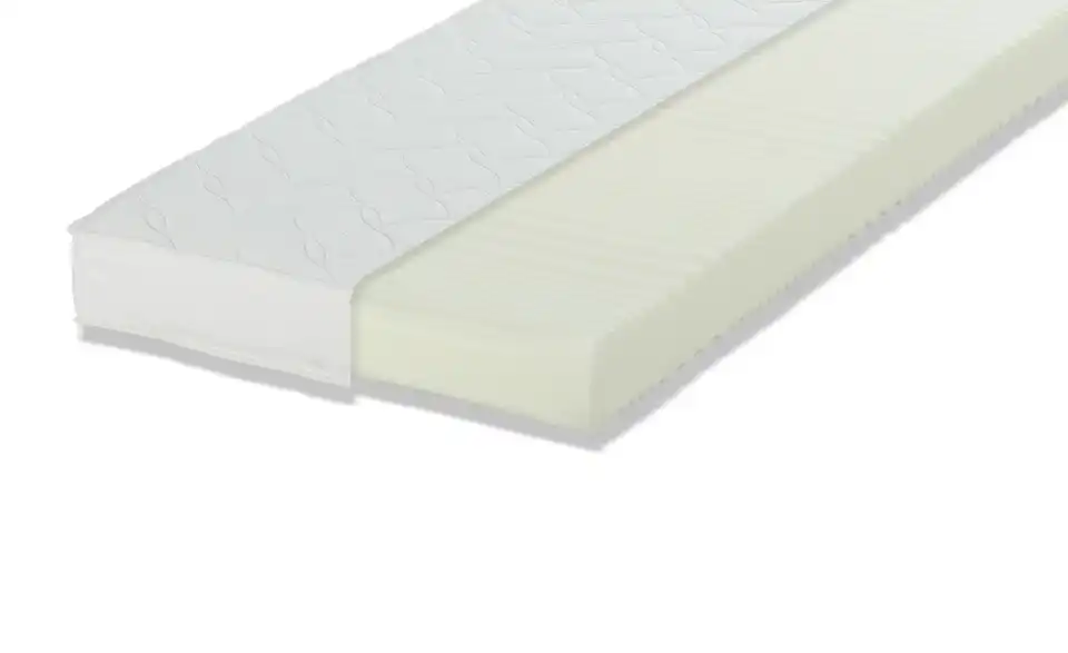 Komfortschaummatratze mit Lammflorbezug Lammflor Matratze 90 cm H3