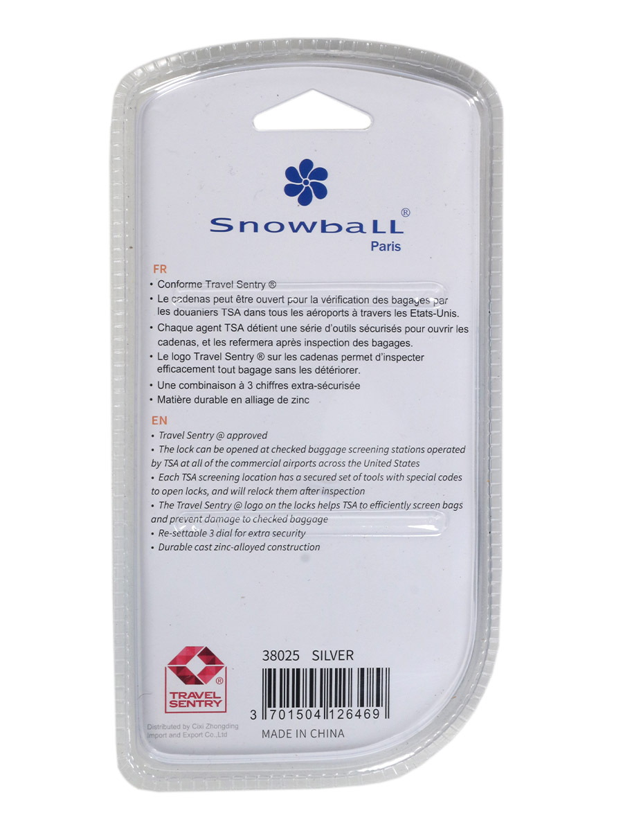 Cadenas À cÀble TSA Snowball