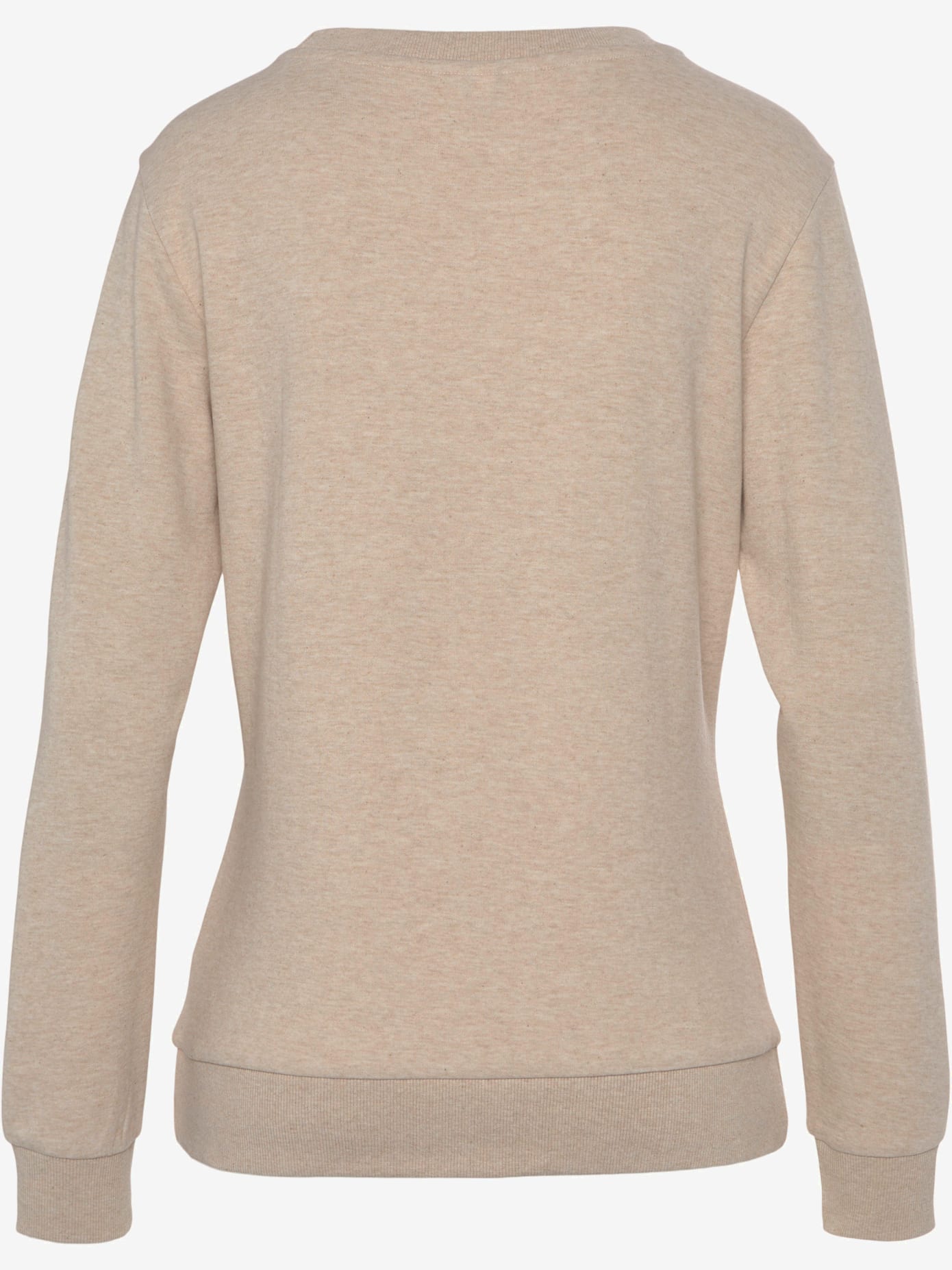 Sweatshirt basique à encolure ronde