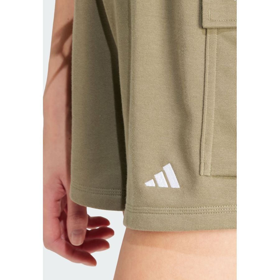 Adidas Short cargo French Terry Petit logo Essentials