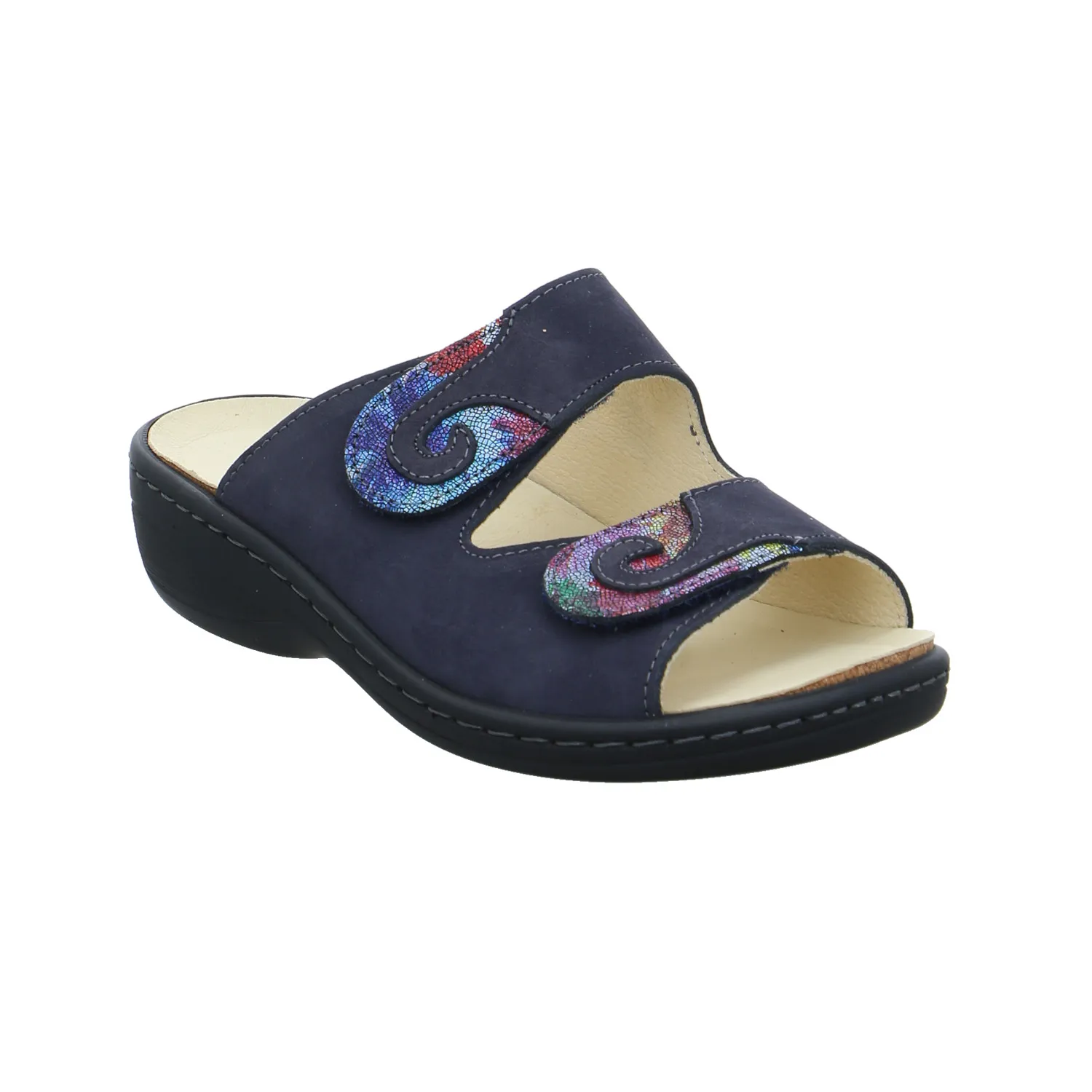 COLLECTION CHRISTA PFAFF Pantolette Blau Leder