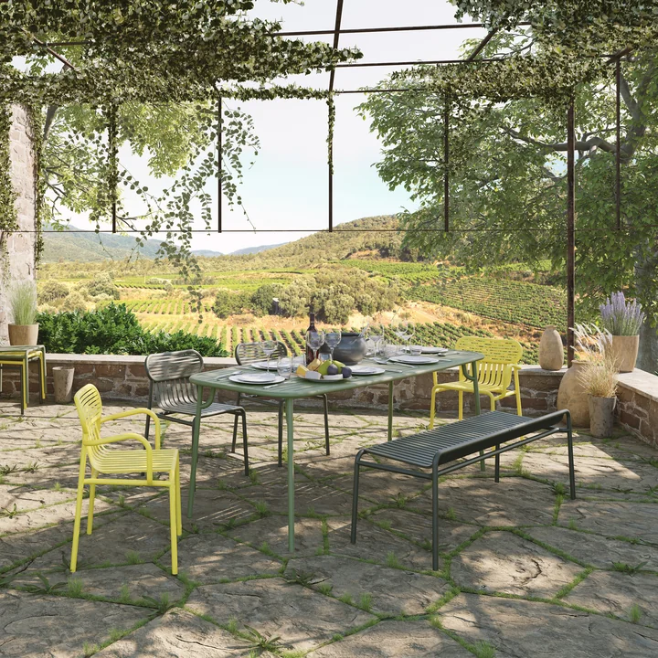 Petite Friture - Week-End Tisch, 180 x 85 cm / blush